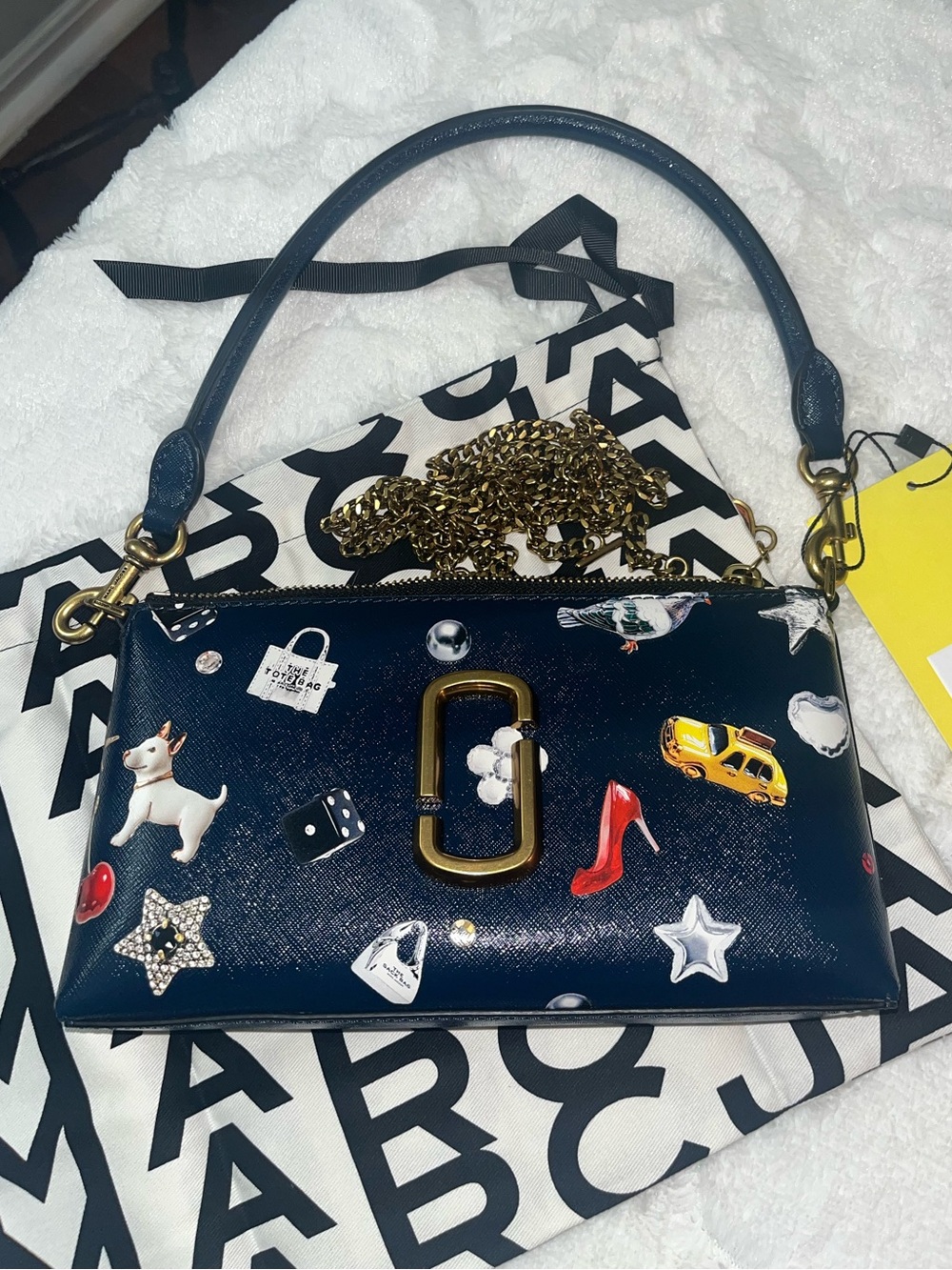 Marc Jacobs NWT! The Trinket Snapshot Convertible Shoulder Bag - Picture 12 of 17